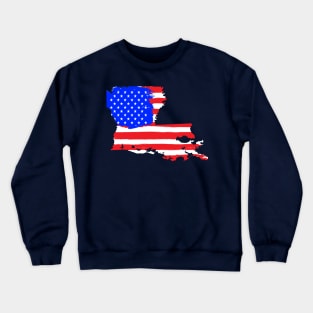 USA Louisiana Crewneck Sweatshirt